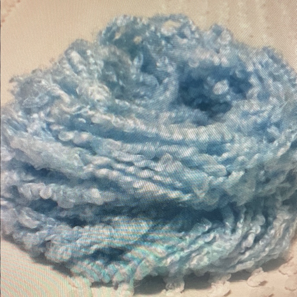 Elegant Light Blue Women's Scarf
